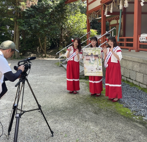 奈良テレビ「ゆうドキッ！」撮影